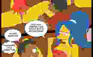 Simpsons hentai com Margie dando pro novinho